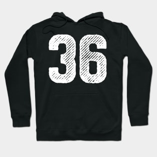 Rough Number 36 Hoodie